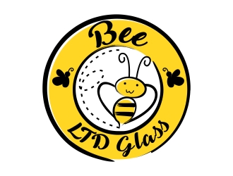 Bee LTD Glass logo design by xteel