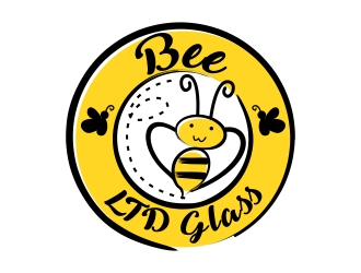 Bee LTD Glass logo design by xteel