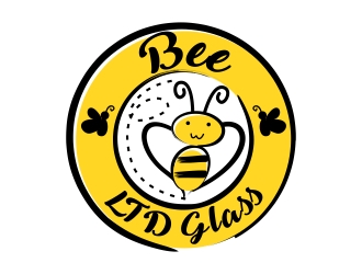 Bee LTD Glass logo design by xteel
