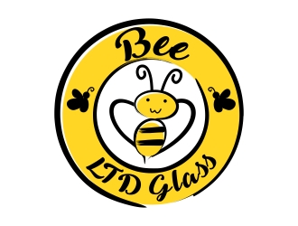 Bee LTD Glass logo design by xteel