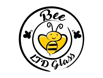 Bee LTD Glass logo design by xteel