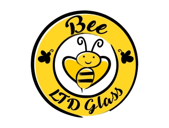Bee LTD Glass logo design by xteel