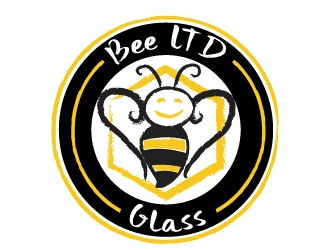 Bee LTD Glass logo design by jaize
