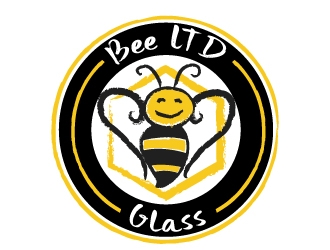 Bee LTD Glass logo design by jaize
