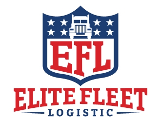ELITE FLEET LOGISTICS logo design by jaize