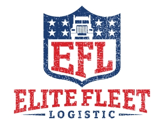 ELITE FLEET LOGISTICS logo design by jaize