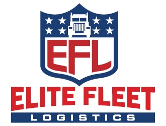 ELITE FLEET LOGISTICS logo design by jaize