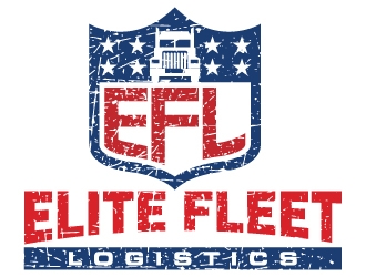 ELITE FLEET LOGISTICS logo design by jaize
