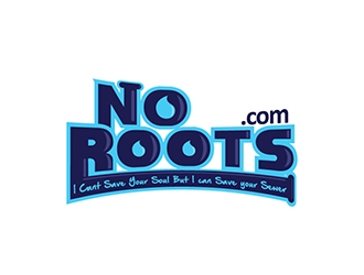 noroots.com logo design by Suvendu
