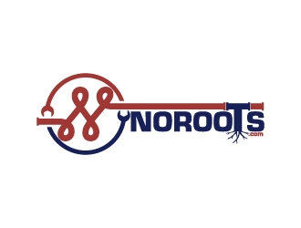 noroots.com logo design by Aelius