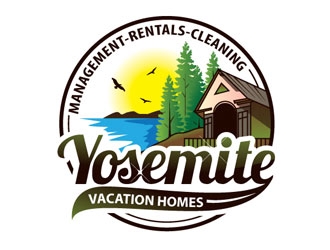 Yosemite Vacation Homes logo design by gogo