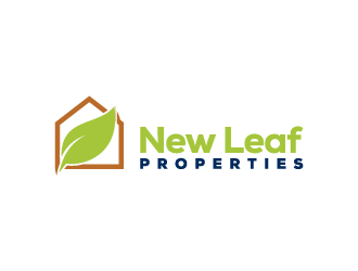 New Leaf Properties logo design by pencilhand