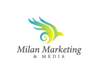Milan Marketing & Media logo design by nehel