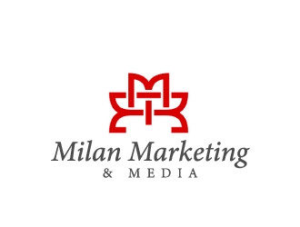 Milan Marketing & Media logo design by nehel