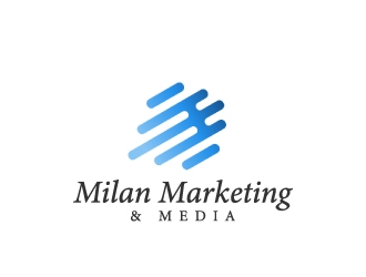Milan Marketing & Media logo design by nehel