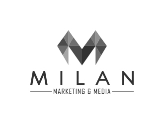 Milan Marketing & Media logo design by Danny19