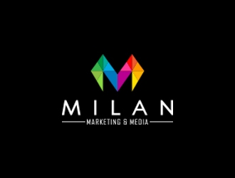 Milan Marketing & Media logo design by Danny19