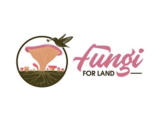 Fungi for land logo design by shere