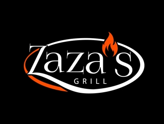 Zazas Grill logo design by DreamLogoDesign
