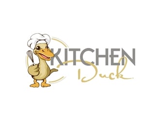 Kitchen Duck logo design by veron