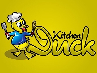 Kitchen Duck logo design by shere