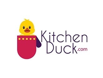 Kitchen Duck logo design by shere