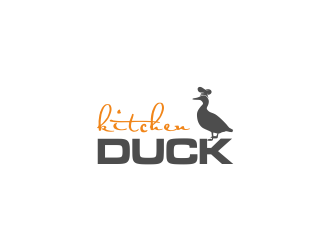 Kitchen Duck logo design by afra_art