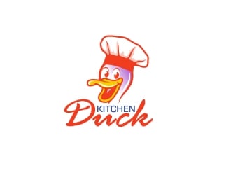 Kitchen Duck logo design by fantastic4