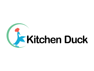 Kitchen Duck logo design by done