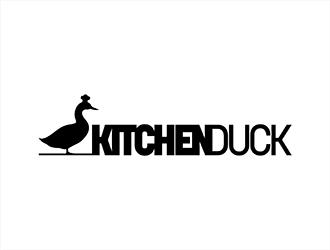 Kitchen Duck logo design by hole