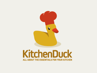 Kitchen Duck logo design by spiritz