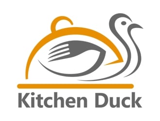 Kitchen Duck logo design by FlashDesign