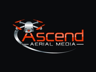 Ascend Aerial Media logo design by uttam