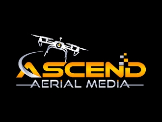 Ascend Aerial Media logo design by Aelius