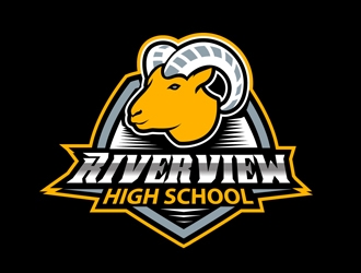 Riverview High School logo design by DreamLogoDesign