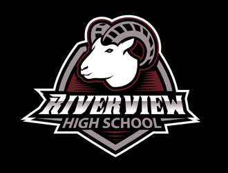 Riverview High School logo design by DreamLogoDesign