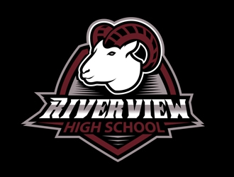 Riverview High School logo design by DreamLogoDesign