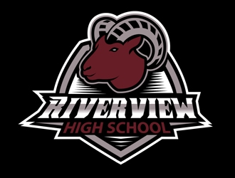 Riverview High School logo design by DreamLogoDesign
