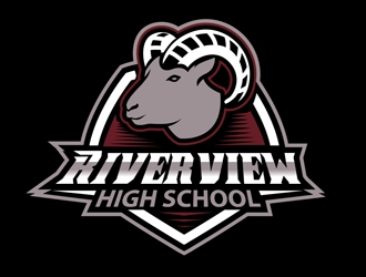 Riverview High School logo design by DreamLogoDesign
