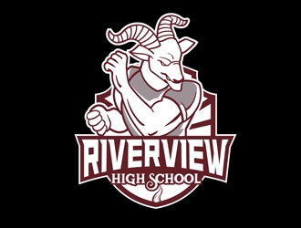 Riverview High School logo design by DreamLogoDesign
