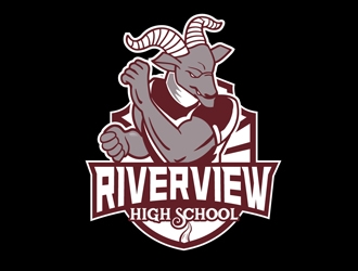 Riverview High School logo design by DreamLogoDesign