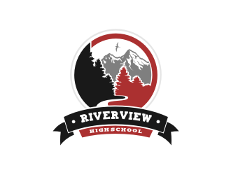 Riverview High School logo design by mungki