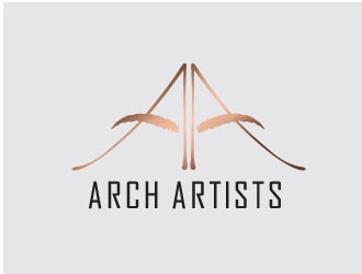 Arch Artists  logo design by REDCROW