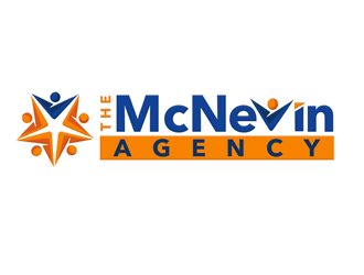 The McNevin Agency logo design by megalogos