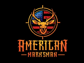 American Marksman logo design by Conception