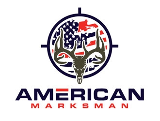 American Marksman logo design by shere