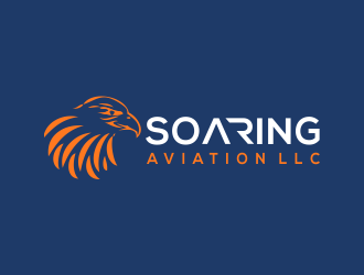 Soaring Aviation LLC logo design by done