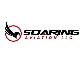 Soaring Aviation LLC logo design by jaize