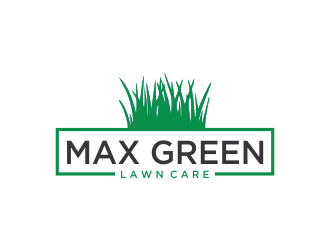 MAX GREEN Lawn Care  logo design by oke2angconcept
