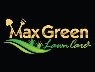 MAX GREEN Lawn Care  logo design by Gaze
